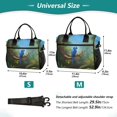 thumbnail image 2 of Bird in Branch Trees Forest Cooler Bag Lunch Bag Soft Cooler Cooling Tote Insulated Lunch Box for Adult Men Women, 2 of 6