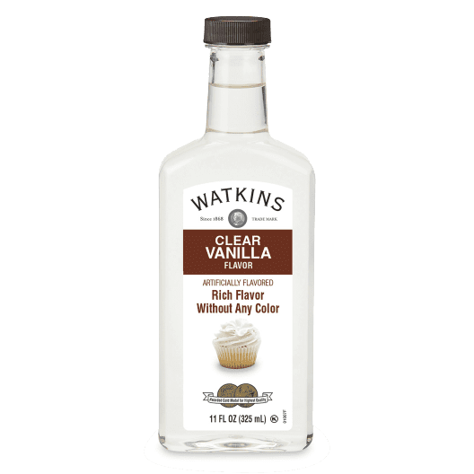 Watkins Clear Vanilla Flavor, 11 oz (Liquid, Shelf Stable)