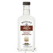 Watkins Clear Vanilla Flavor, 11 oz (Liquid, Shelf Stable)