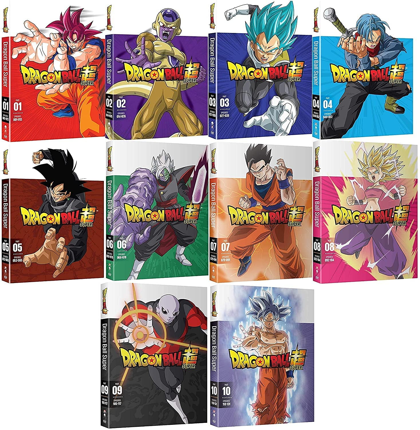 Toei Animation's Dragon Ball Super Complete Series Seasons 1-10