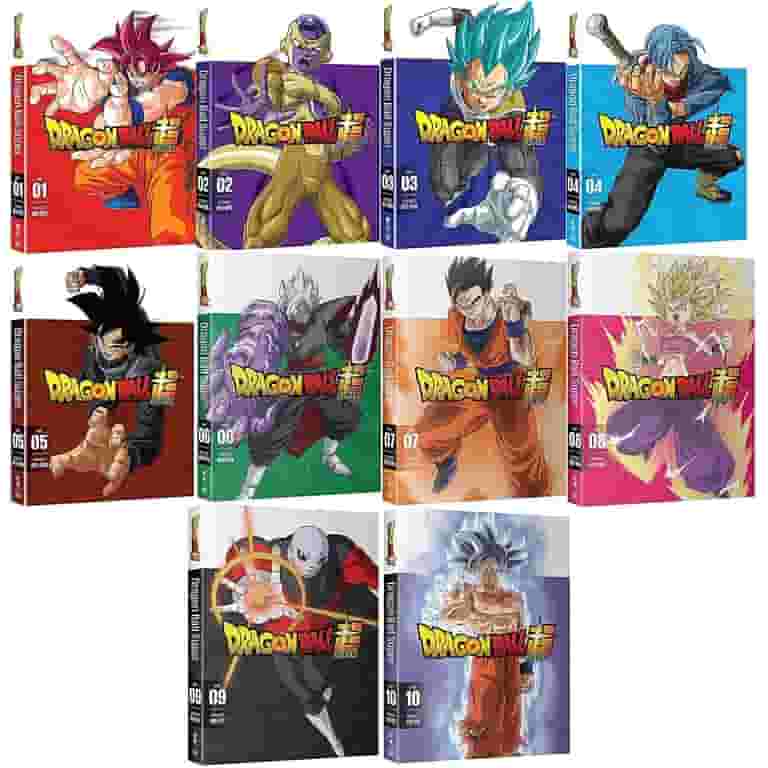 美品】ドラゴンボール超 北米版DVD 全10巻セット 美品】ドラゴンボール 美品】ドラゴンボール超 北米版DVD 全10巻セット 美品】ドラゴンボール