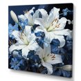 thumbnail image 2 of Designart "Petals Serenade: Radiant Lilies I" Lilies Canvas Wall Art, 2 of 7