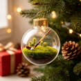 thumbnail image 7 of Dalxymotic Christmas Glass Ornament Set, Clear Plastic Christmas Balls, Xmas Tree Hanging Ornament, Glass Ornament Set for Christmas Tree, Home, Mantel, Living Room, Office, 7 of 7