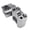 silvery, variant on Universal Motorcycle 7/8" 1 1/8" 22MM 28MM CNC Aluminum Handlebar Handle Risers Adjustable Fat Bar Adapter Mount Clamps Universal For EXC KLX KXF YZF CRF XR SX SXF XCW WR YZ Dirt Pit Bike