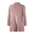 thumbnail image 6 of symoid Womens Coats- Casual Bat Sleeve Long Sleeve Cardigan Loose Fashion Coat Pink XL, 6 of 7