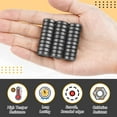 thumbnail image 3 of 30Pack Magnets for Crafts with Adhesive Backing, Round Disc Magnets for Refrigerator Button DIY Cup Tiny Magnet Craft Hobbies, Science Projects, 3 of 6