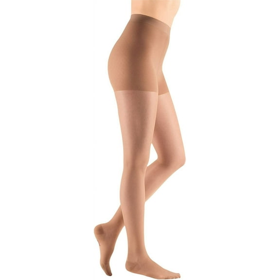 Medi Sheer & Soft Closed Toe Maternity Pantyhose - 20-30 mmHg Natural V Reg 302-V-NATURAL