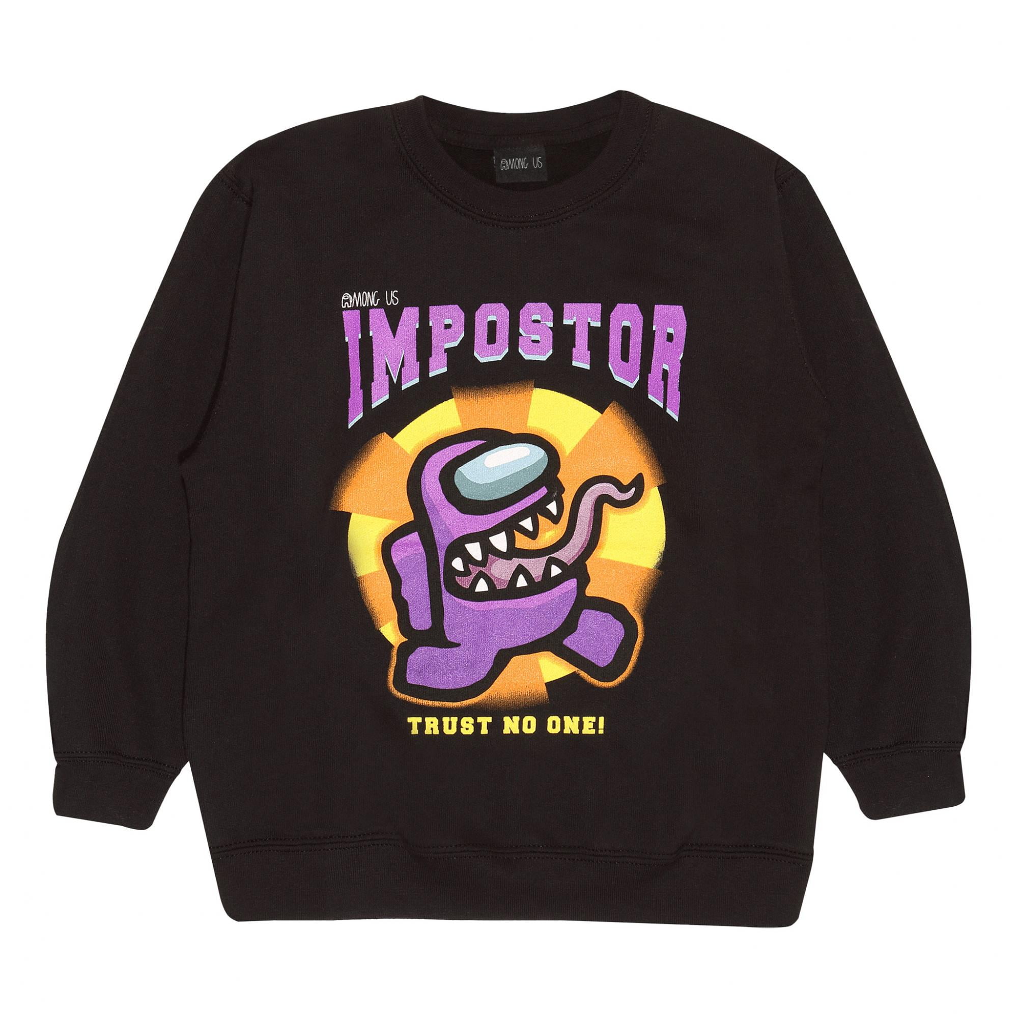 Among Us Boys/Girls Trust No One! Sweatshirt Walmart Canada