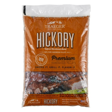 Traeger Hickory Pellets (20LB Bag)