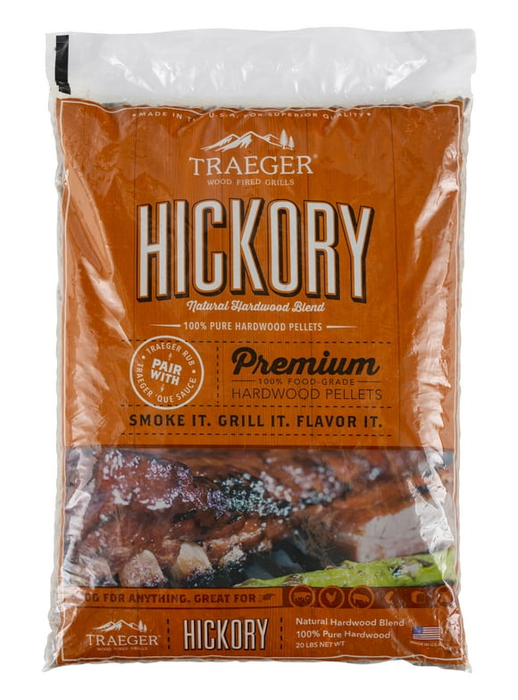 Traeger Hickory Pellets (20LB Bag)