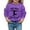 AB76 Purple, variant on Tisuna Sweatshirt For Girls Boys Child Letter Print Long Sleeve Crew Neck Tops Casual Loose Autumn Winter Kids Pullover Sweatshirt Black Size 3-4 Years