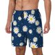 thumbnail image 1 of Balery Daisies Flowers Bañador para hombre, shorts de playa de secado rápido con entrepierna y forro de compresión-Large, 1 of 6