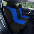 thumbnail image 4 of FH Group Car Seat Covers Full Set Blue 3D Air Mesh - Universal Fit, Automotive Seat Covers, Airbag Compatible, Split Bench Rear Seat, Washable Car Seat Cover for SUV, Sedan, 4 of 8