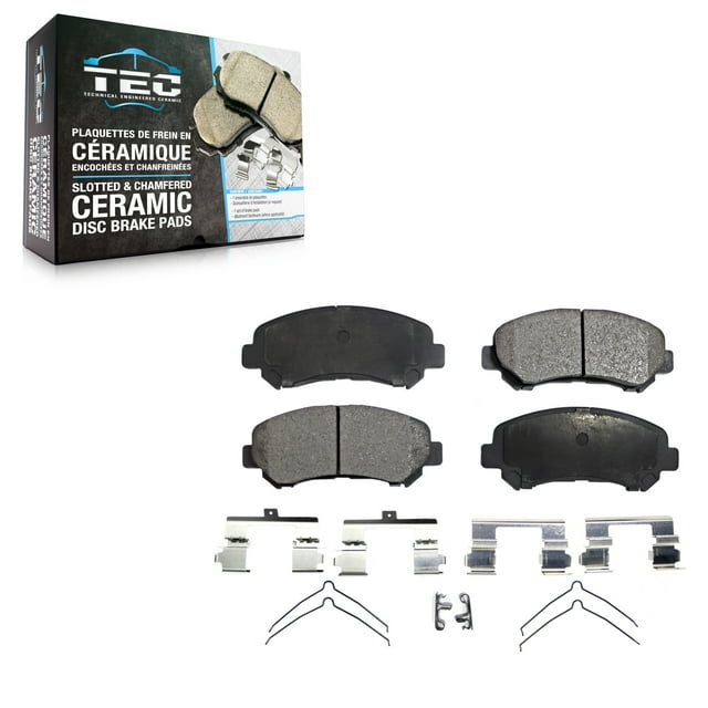 TEC Front Ceramic Disc Brake Pads TEC-1374 for Car Nissan Rogue Sentra Maxima Juke Suzuki Kizashi Select