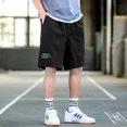 thumbnail image 2 of Summer Men's Casual Shorts Gym Bermudas Skateboard Shorts Homme Classic Loose Beach Short Sweatpants Print Street Pants, 2 of 6
