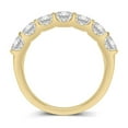 thumbnail image 3 of TimeLe$$ Classics Lab Grown Seven Stone Diamond Anniversary Bands and Wedding Rings For Women in 14K Yellow Gold - 0.50 CTW (Ring Size: 8), 3 of 7