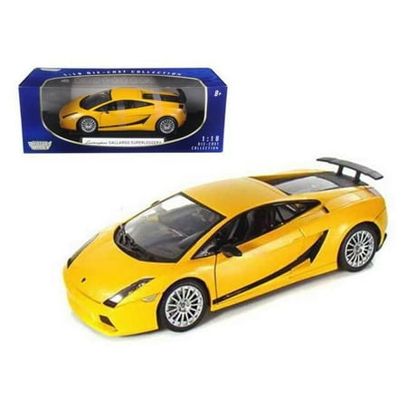 Motormax 73181or 1 by 18 Lamborghini Gallardo Superleggera Diecast Model Car, Orange