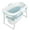E-blue1.03m, variant on Dapmiu Oxford Cloth Foldable Bathtub, Ocean Pattern Freestanding Design, Thickened Bracket & Double Drain, One-Click Folding, Portable Soaking Tub for Home & Travel(Ocean)