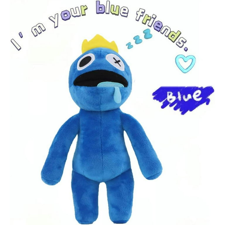  UCC Distributing Rainbow Friends Blue Friend, 8 Stuffed Animal  Plush Toy : Toys & Games