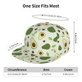 thumbnail image 6 of Uemuo Green Avocado Pattern Women's Baseball Cap,Straight Brim Hat,Golf Dad Hat,Travel Hat,Sun Protection Cap,Everyday Accessory, 6 of 9