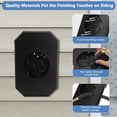 thumbnail image 3 of Maoww Outdoor Mount Kit For Double Easy Install Light Mounting Assembly For Vertical Stand 8141DBL Mounting For Surfaces black, 3 of 6