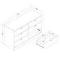 thumbnail image 2 of South Shore Spark, Contemporary Dresser,  White, 2 of 9