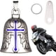 thumbnail image 1 of Guardian Bell Motorcycle, Campana Biker, Campana de Motorista de Motocicleta Campanas de Buena Suerte con Colgador Accesorio para Llavero de Motoci para Bendecir La Paz, 1 of 5