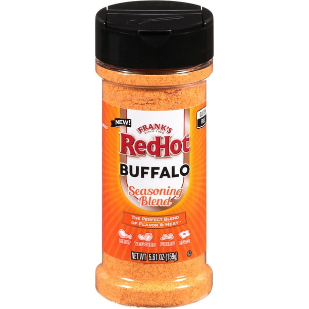Frank's RedHot Gluten Free Buffalo Seasoning Blend, 5.61 oz - Walmart