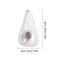thumbnail image 3 of 2025 New Mini Bud Vases for Fridge - Glass Flower Vases, Cute 3D Tiny Vase for Refrigerator, Kitchen, Office & Locker Decoration, 3 of 7