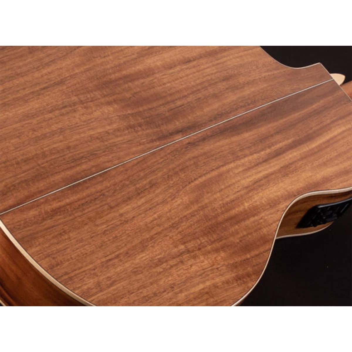 Washburn Guitars Bella Tono Allure SC56S Mahogany 25.5 in Studio Acoustic-Electric Guitar, Multicolor