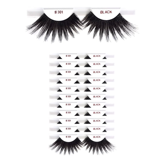 12packs Eyelashes #301 Best guaranteed quality lashes available in the eyelash market - By Christina