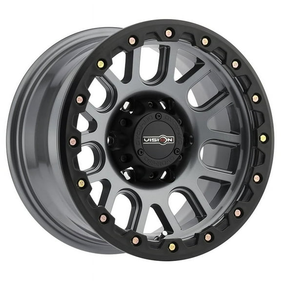20x9 Vision Off-Road 111 Nemesis Gunmetal Wheel 5x5.5 (-12mm)