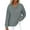 Gray, variant on fatyb V Neck Sweatshirts for Women Long Sleeve Pullover Tops Solid Color Womens Casual Loose Sweatshirts