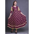 thumbnail image 2 of Bimba Kurta Anarkali Imprimée Longue Tenue de Soirée Évasée Kurtis pour Femmes, 2 of 5