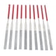 thumbnail image 2 of Archivo de Vitrocerámica Accesorios de boratorios Producto 140mm × 3mm 9 Baoblaze Diamond Needle File, 2 of 8