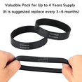 thumbnail image 4 of 6 Pieces Vacuum Belt For Oreck Xl 0300604 Upright Vacuum Cleaner, 4 of 5