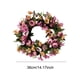 thumbnail image 3 of Advancent Guirnalda de flores artificiales para colgar en la pared de la puerta delantera, guirnalda decorativa para casa, vacaciones, boda, fiesta, guirnaldas No.08 Advancent HA008500-08, 3 of 6