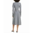thumbnail image 2 of Derek Lam 10 Crosby womens  Bethany Turtleneck Wool Sweaterdress, XL, Gray, 2 of 3