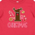 thumbnail image 4 of Inktastic 1st Christmas Reindeer Boys or Girls Baby T-Shirt, 4 of 5