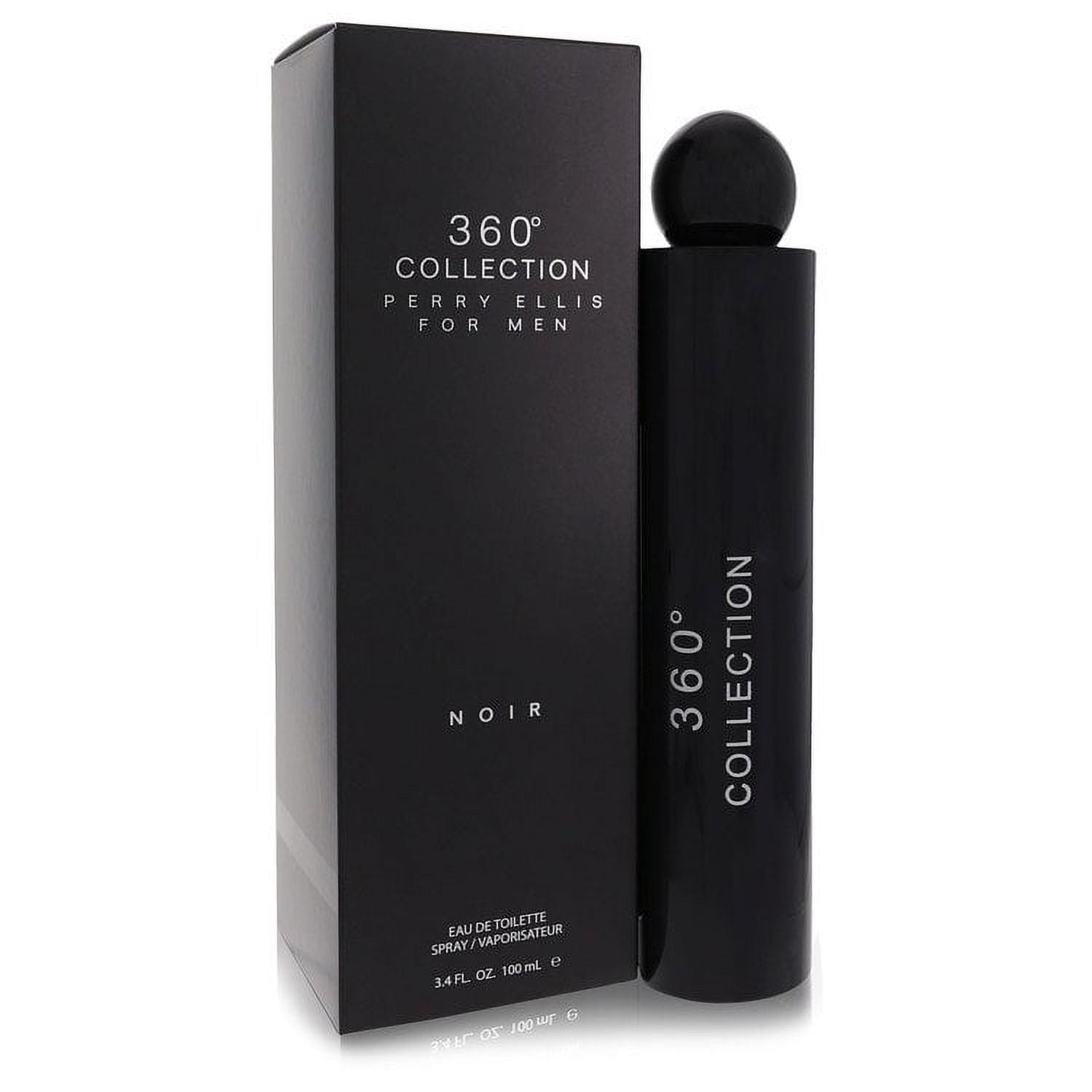 Perry Ellis 360 Collection Noir by Perry Ellis, 3.4oz EDT Spray