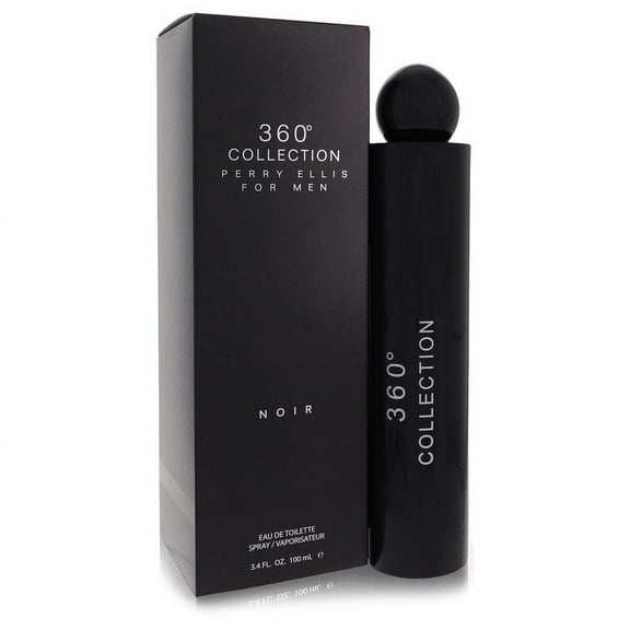 Perry Ellis 360 Collection Noir by Perry Ellis Eau De Toilette Cologne Spray 3.4 oz for Male