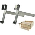 thumbnail image 5 of Beehive Frame Holder, 2PCS Stainless Steel Bee Hive Stand, 5 Full Frame Capacity, 5 of 5