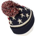 thumbnail image 4 of LAICAIW Knit US Canada Flag Union Jack Pom Beanie Hat JZP0027, 4 of 4
