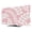 Blush Pink, White, Pink, variant on Brown Leaves TV Cover for 32 Inch Screen, Stretch Fabric Dustproof TV Display Protector, Summer Farmhouse Botanical Leaf Branch Elastic Slipcover Monitor Cover for Indoor Desktop Computer 27.9"x15.7"