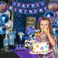 thumbnail image 3 of Galaxy Birthday Party Decorations for Kids Galaxy Happy Birthday Banner Outer Space Metallic Foil Balloons Planet Star Cake Toppers for Solar System Themed Birthday Party, 3 of 7