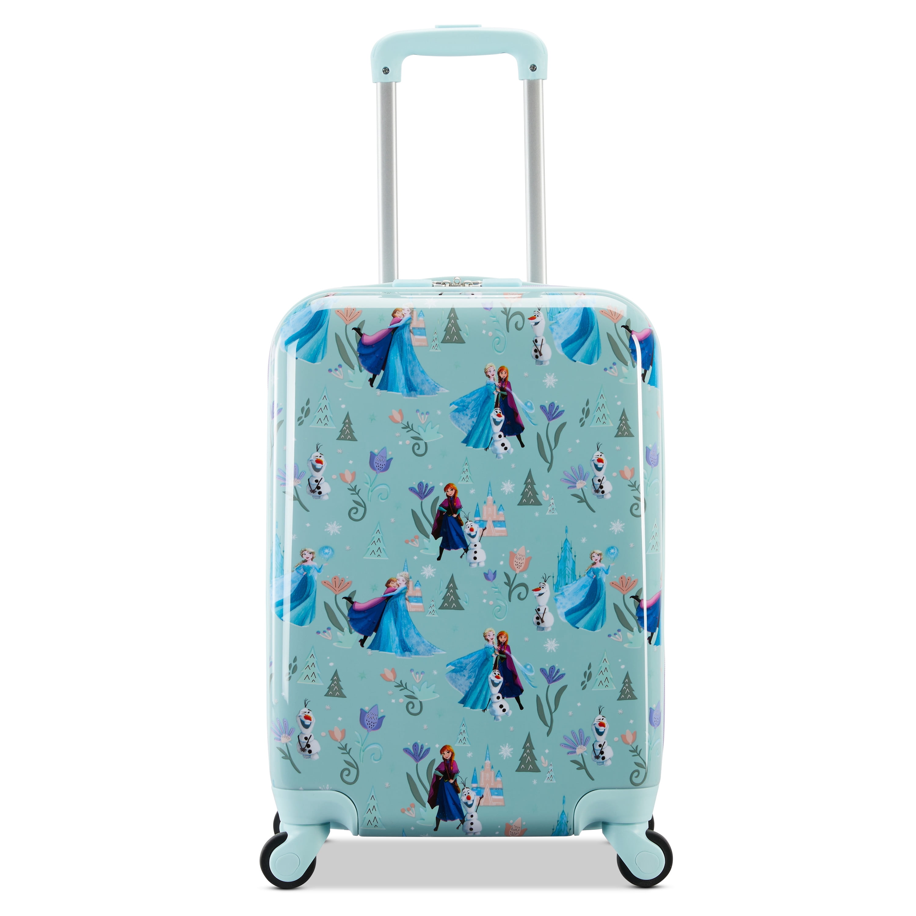 Disney x American Tourister Kids Carry On Suitcase with Spinner Wheels - Frozen