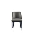 thumbnail image 3 of Manhattan Comfort Gansevoort 19.5" Faux Leather Dining Chair - Pebble (Set of 2), 3 of 11