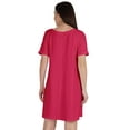 thumbnail image 5 of Inkmeso Swing Dress With Pockets Summer Cotton Tunic Tshirt Dress For Women, 5 of 7