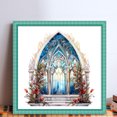 thumbnail image 2 of Hilo Algodón para Bordado Punto Cruz Adhesivo Ventana Navidad Con 14CT 40x40cm, 2 of 9