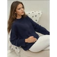 thumbnail image 3 of Crew Neck Cozy Sweater, 3 of 6